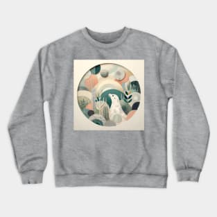 Seal On Beach Crewneck Sweatshirt